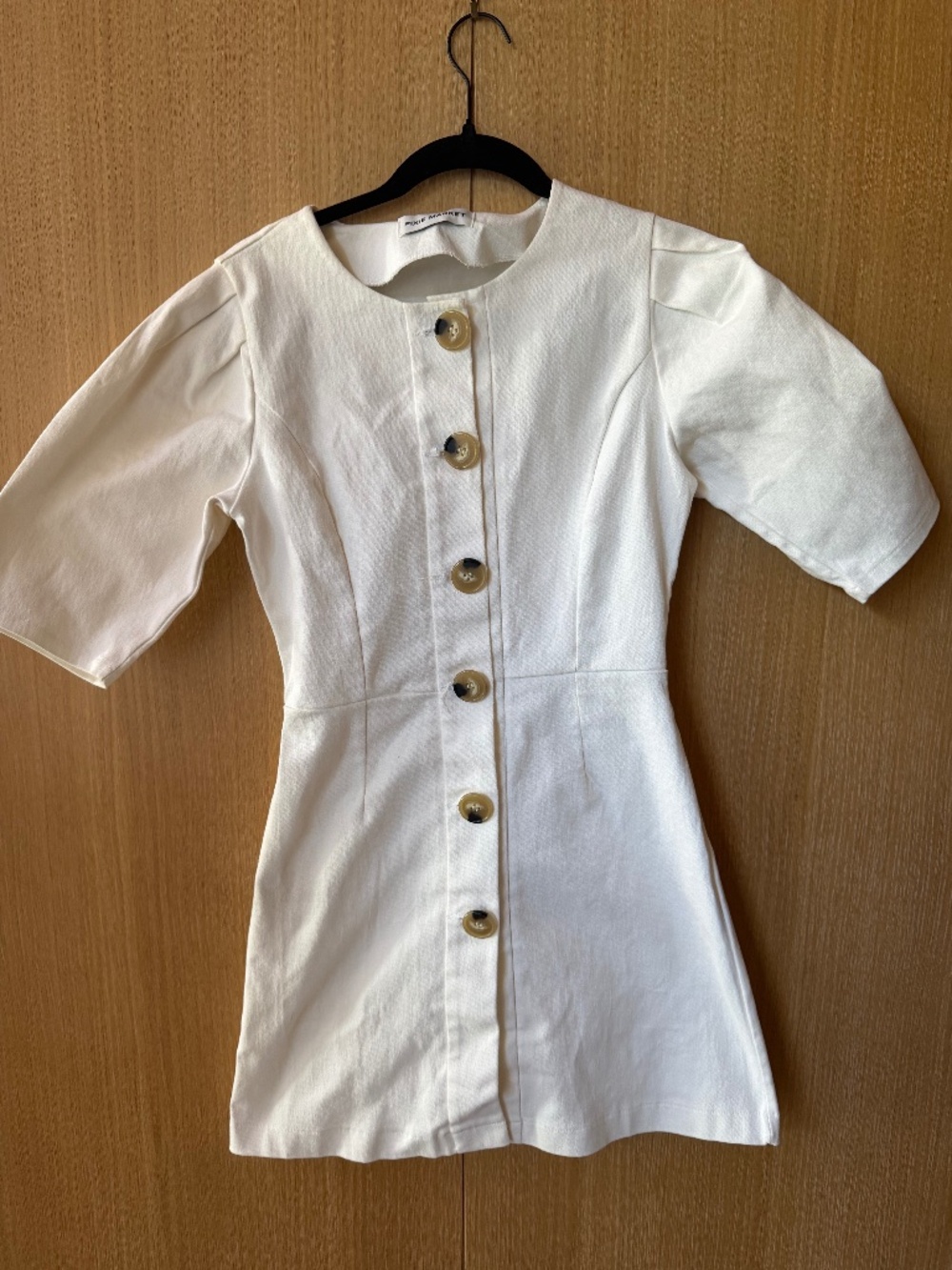 Pixie Market Ecru Noah Dress Size Small